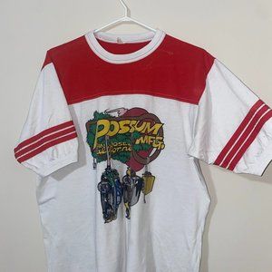 VINTAGE "Possum" - San Jose California Oversized Tshirt